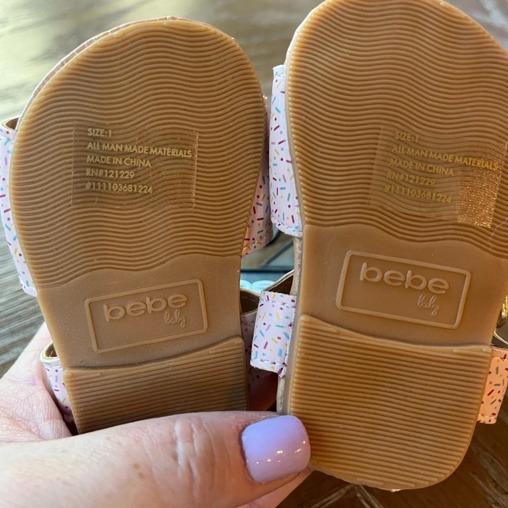 bebe charming sandals